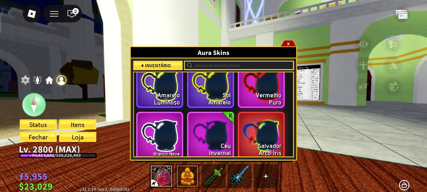 Conta de Blox Fruits muito boa detalhes na descrição