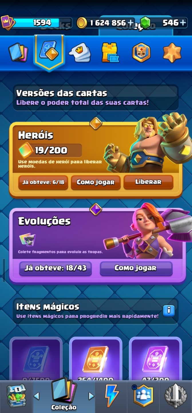 CONTA DE CLASH ROYALE À VENDA!
