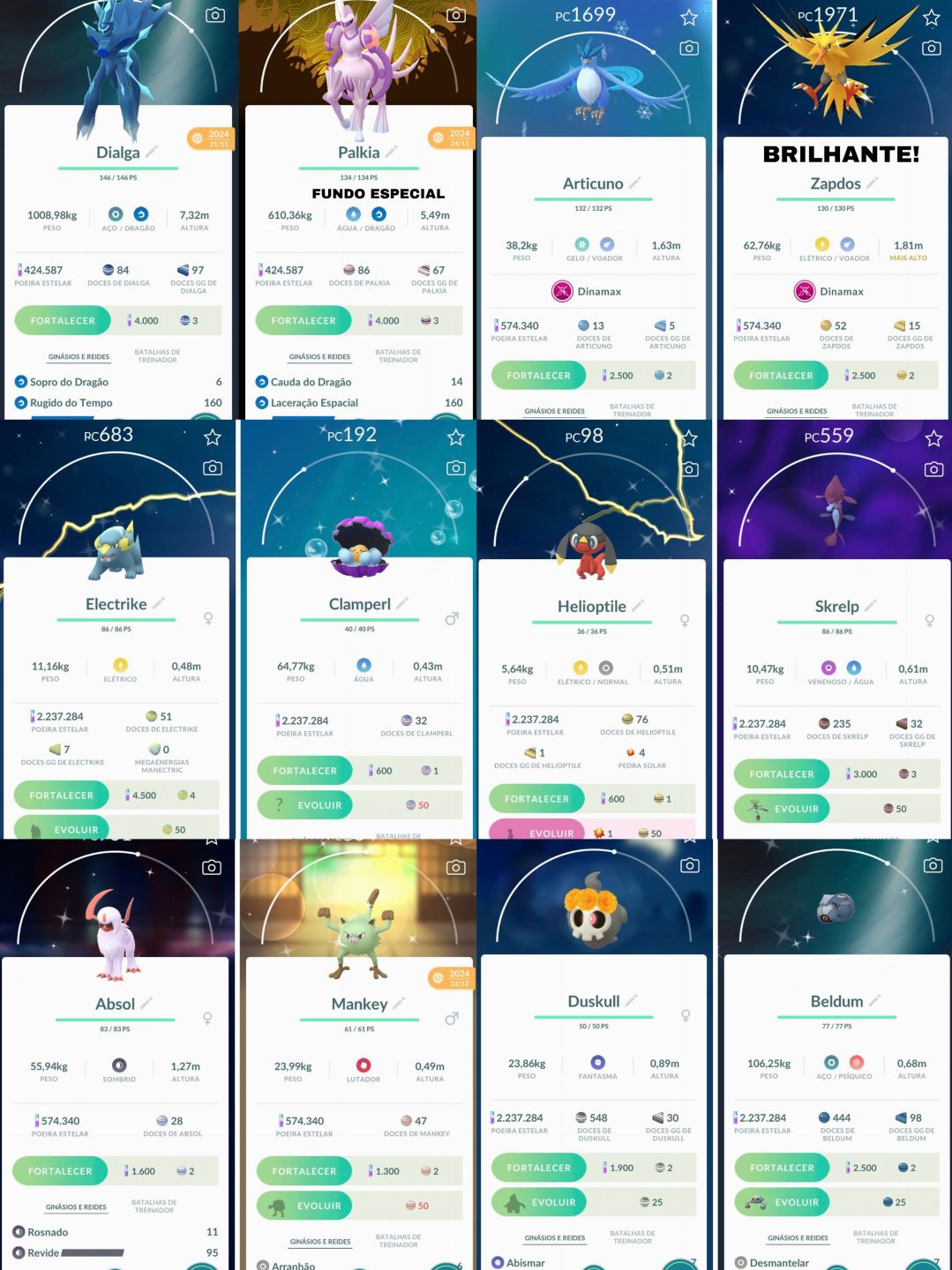 PROMOÇÃO POKEMONS BARATOS DE POKÉMON GO | LENDÁRIOS | SHINYS | EVENTOS