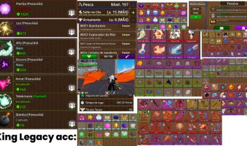 KING LEGACY MAX | 10M BOUNTY BLADE | 7M+ BOUNTY | HAKI DO REI