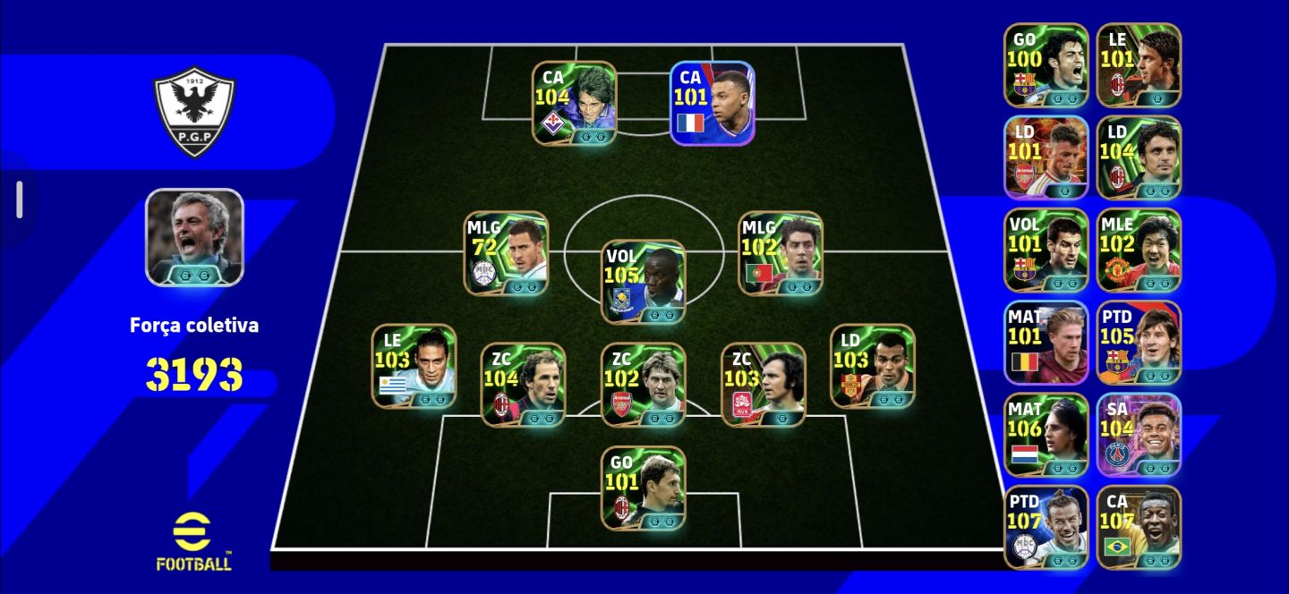 Conta efootball