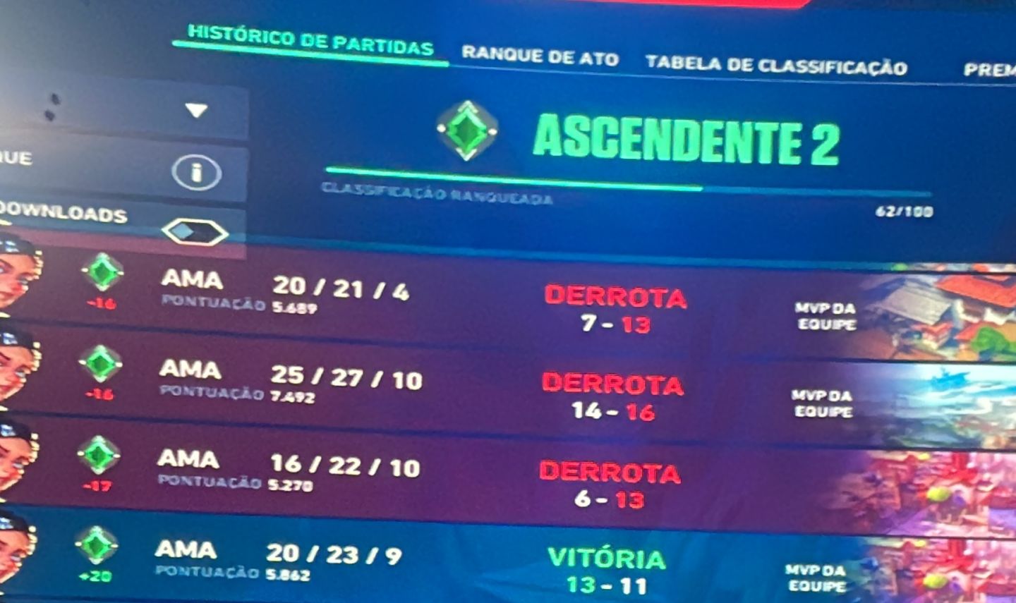 Conta de valorant