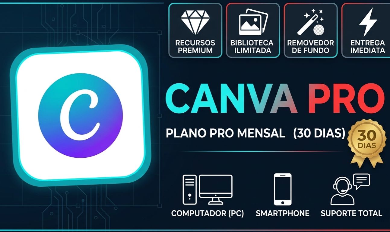 CANVA PRO LINK30 DIAS PREMIUM DIRETO NO EMAIL [ENTREGA MANUAL]