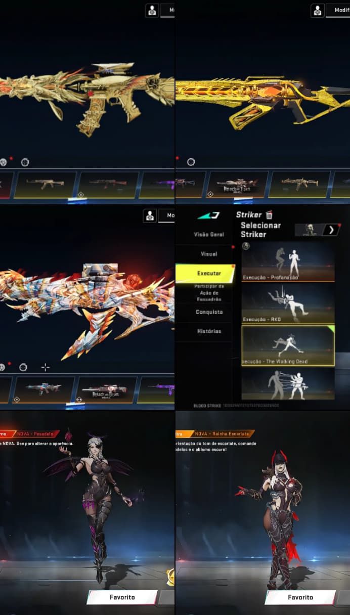 CONTA BRABA DE BLOOD STRIKE