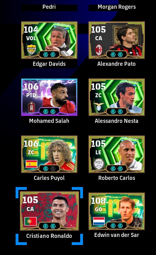 CONTA eFOOTBALL XBOX/PC 3294 FORÇA COLETIVA | MESSI 108, DEL PIERO 108, GEORGE B