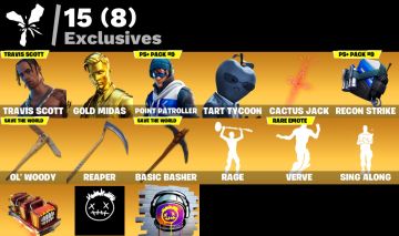 CONTA COM TRAVIS SCOTT / MIDAS GOLD / 81 SKINS FULL ACESSO (N FUNCIONA XBOX)
