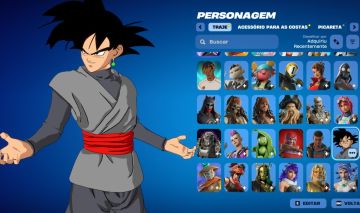 Conta Fortnite | 165 Skins | Goku Black | Entrega automática!