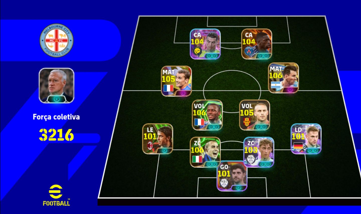 Conta Efootball Mobile