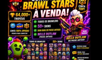 Conta Brawl Stars Full Acesso | Entrega RAPIDA(acesso Permantente)
