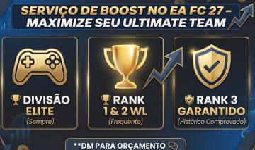JOGO NA SUA CONTA EA FC 27, RIVALS, WL, COPAS, ETC.