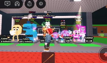 Conta de roube um brainrot com novo brainrot los mobinis candy e los 67 de 180m.