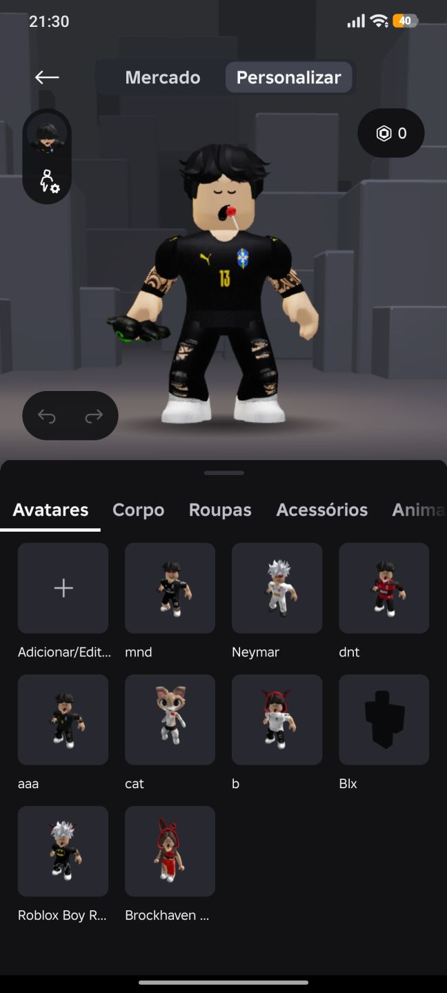 Conta Roblox Blox fruits, Brookhaven, Fruit BATTLE ground e vários outros jogos