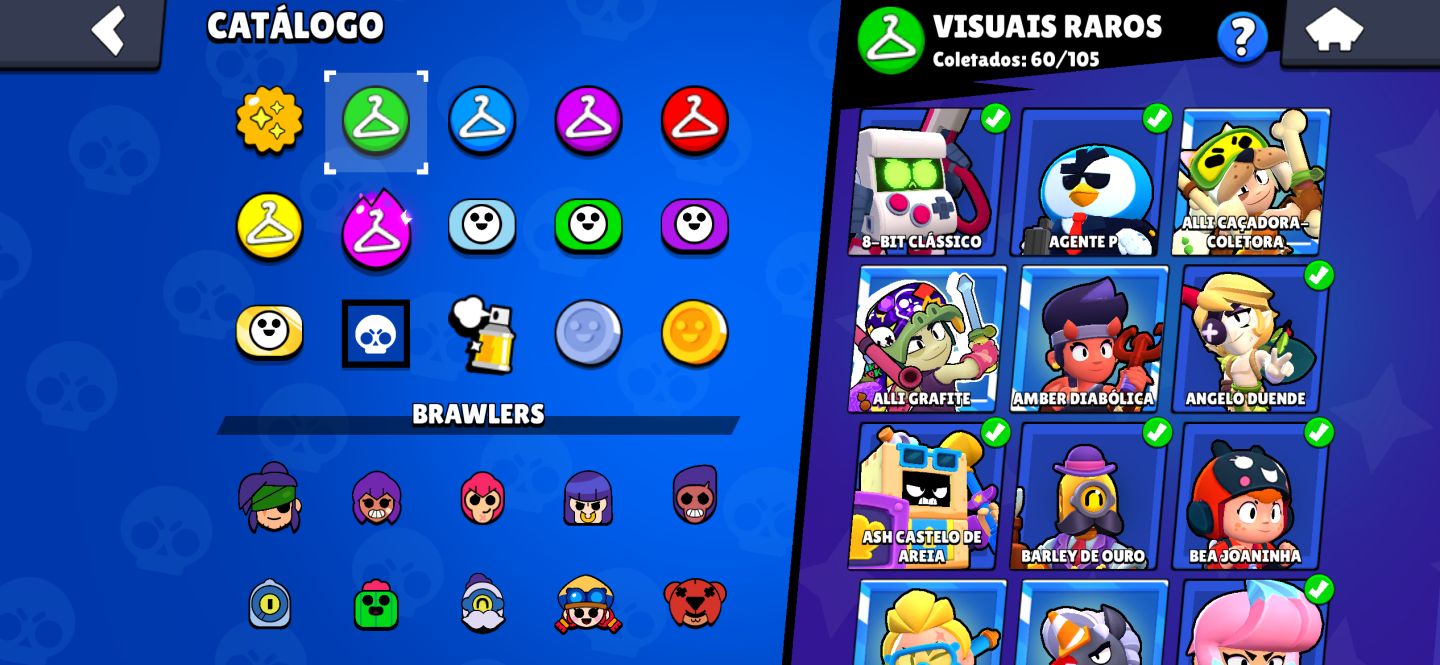 CONTA BRAWL STARS 40K TROFÉUS | 102 BRAWLERS | 33 HIPERCARGAS | ENTREGA RÁPIDA