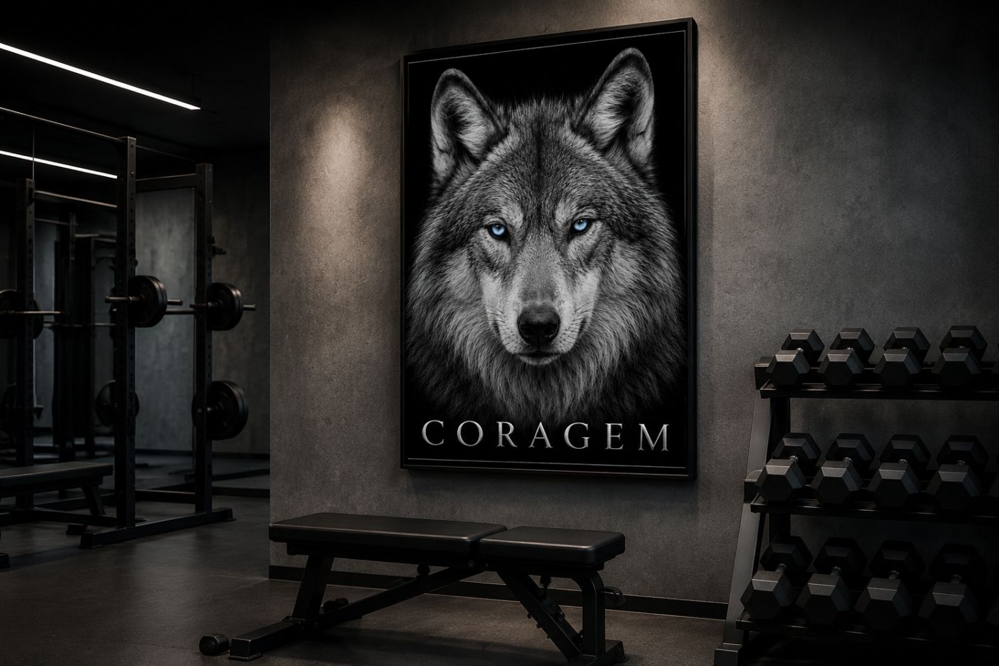 Kit 5 Artes Animais Motivacionais Para quadros decoração
