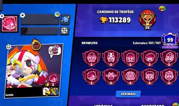 Conta Braw 113K | 473 Skins - 94 Personagens no Poder 11 e Fama Meteorica Tres