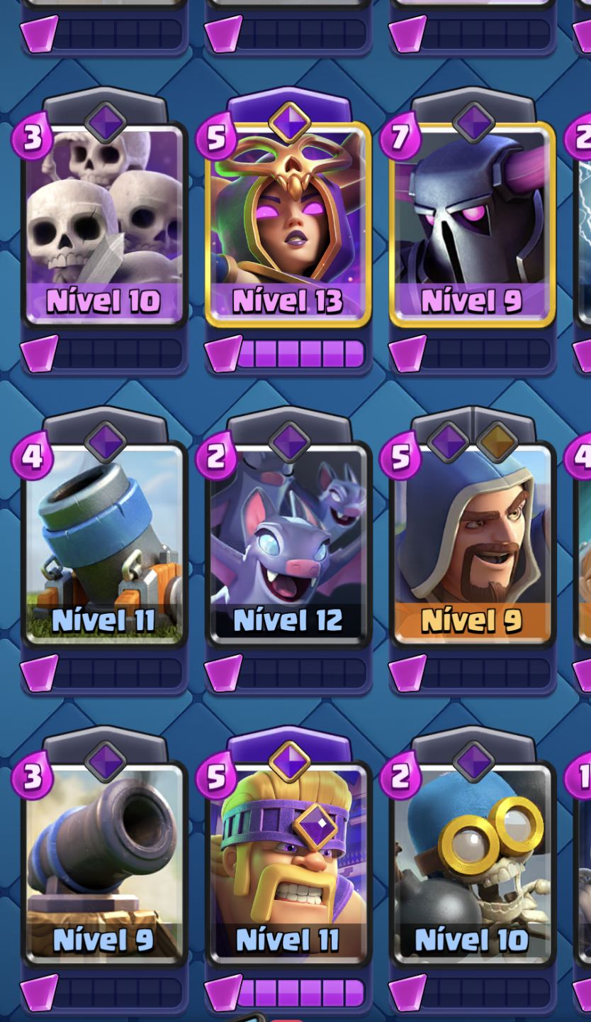 Conta clash royale