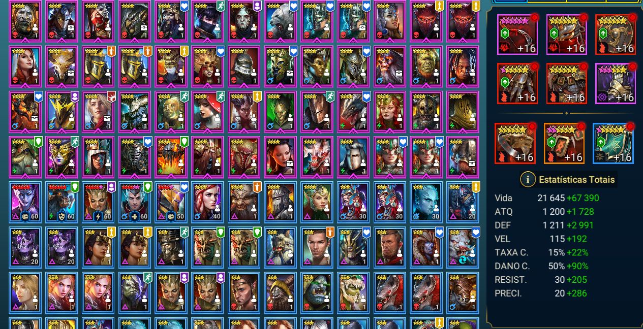 Conta Raid Midgame ,Full colab Tartarugas