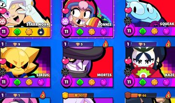 Conta brawl Stars 3k de troféu