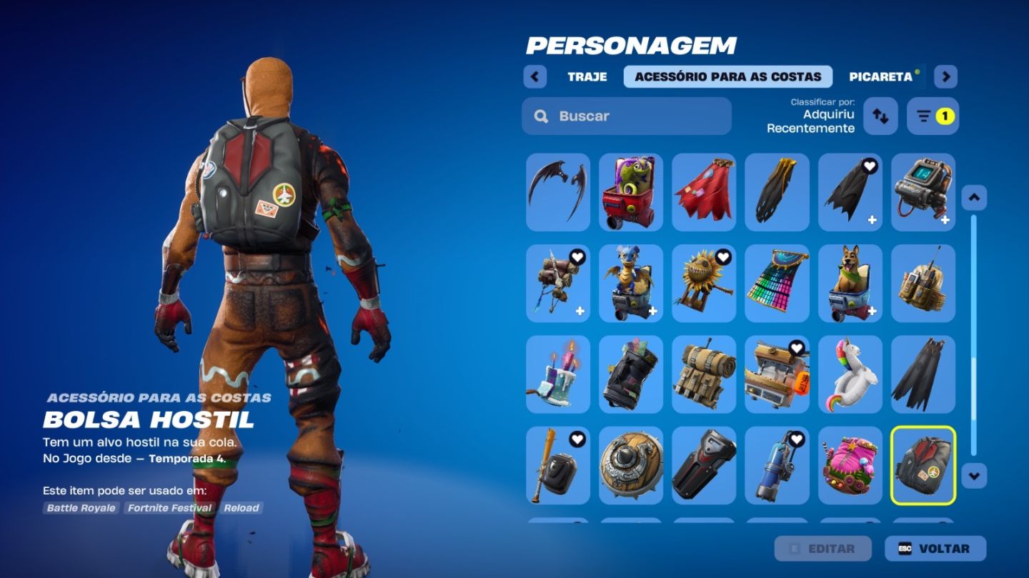 Conta Fortnite com Salve o mundo, itens e skins raras, 1400 Vbucks, varios jogos