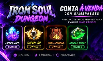 Conta Roblox Iron Soul: Dungeon