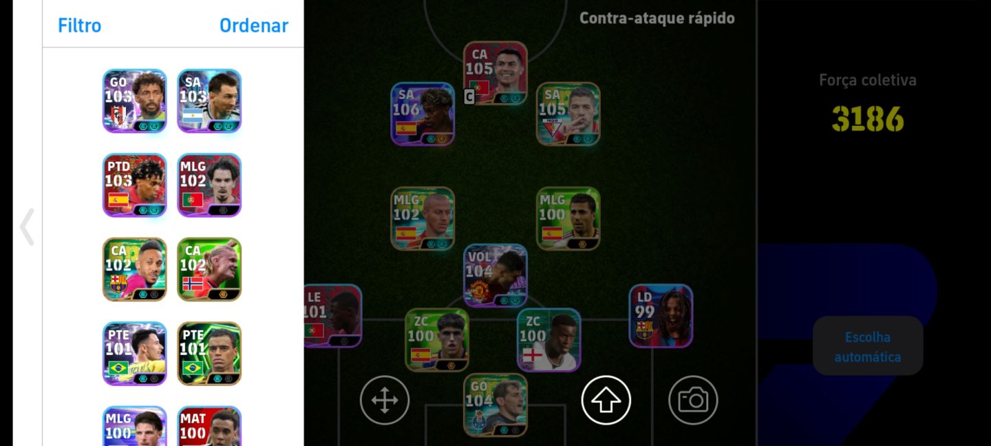 CONTA EFOOTBALL, CHEIO DE EPICOS E SHOWTIMES