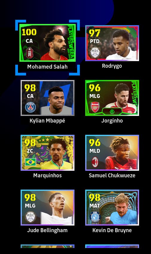 CONTA eFOOTBALL STEAM 3066 FORÇA | DEL PIERO ÉPICO, MESSI, RONALDINHO, NEYMAR E