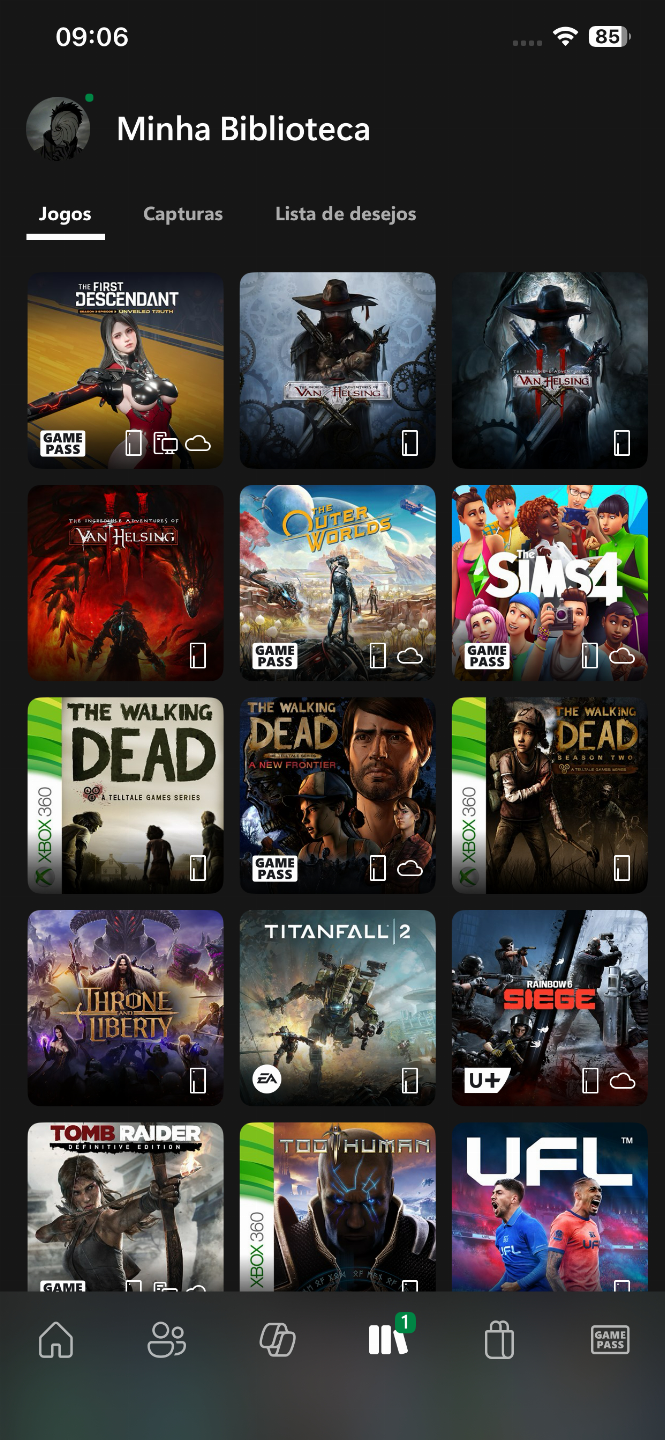 Conta Xbox premium 190 jogos