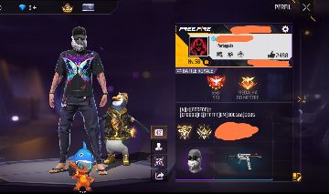 Conta de free fire top com vários itens