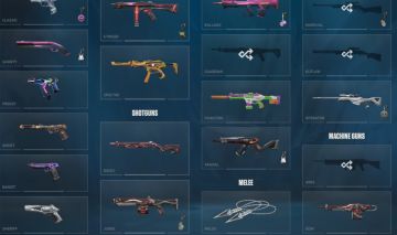 Conta FULL ACESSO de valorant com várias skins de faca e vandal