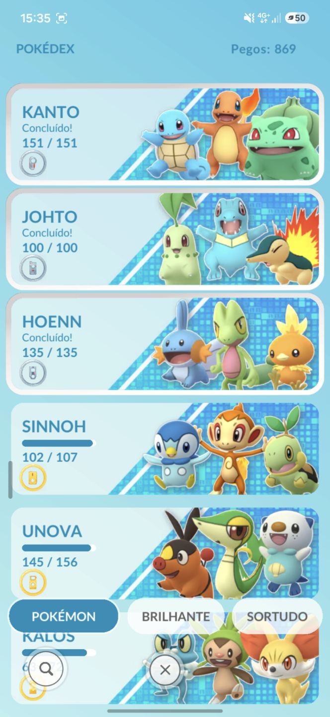 CONTA POKEMON GO MUITO SHINY