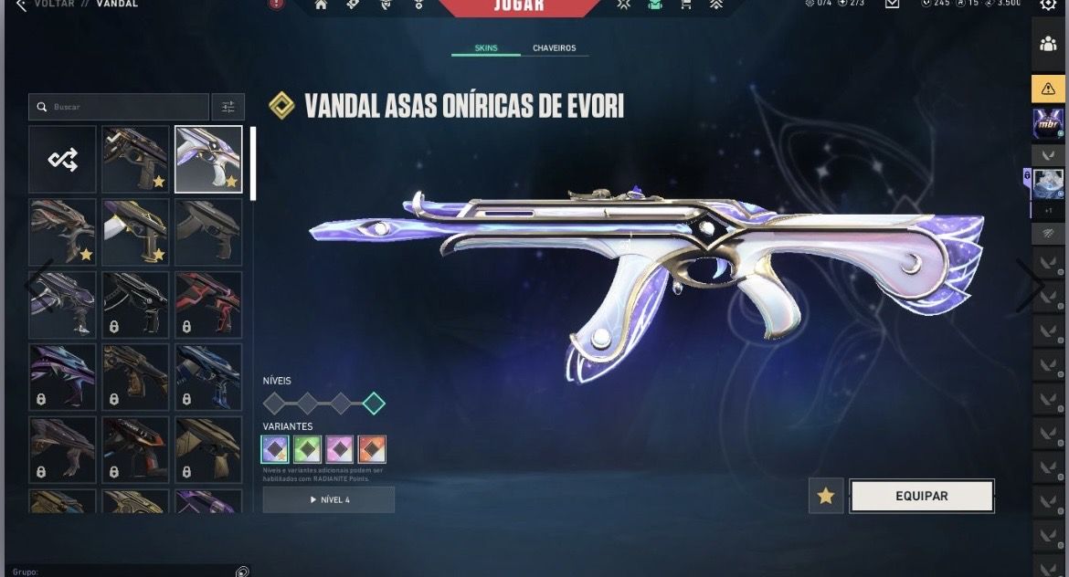 CONTA VALORANT