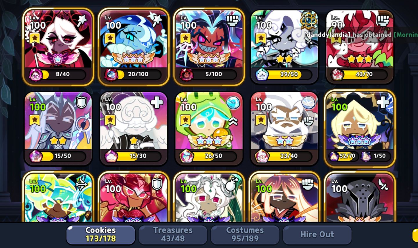 CONTA COOKIE RUN COM GLINDA, ELPHABA E GUERREIRAS DO KPOP FULL ACESSO!!!