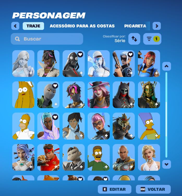 CONTA FORNITE, CONTA EPIC GAMES.