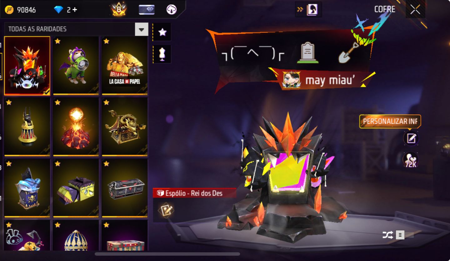 Conta FF PRIME 8 full F/M