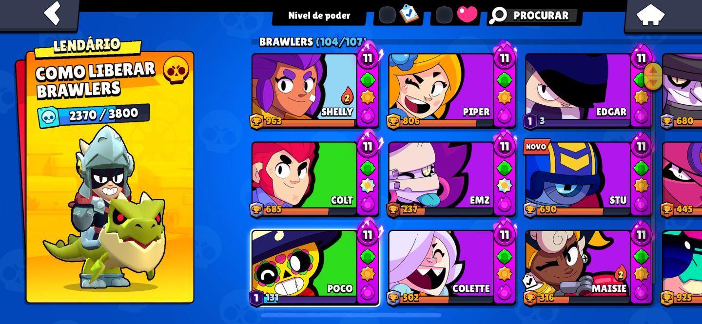 Brawl Stars +2 brindes (A mais barata da plataforma)