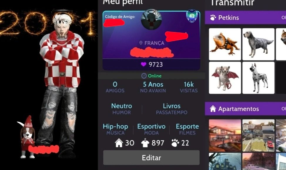 CONTA MASCULINA LVL 42 COM 5 ANOS DE JOGO / FOCADA EM CROWNS E AVACOINS+BRINDE