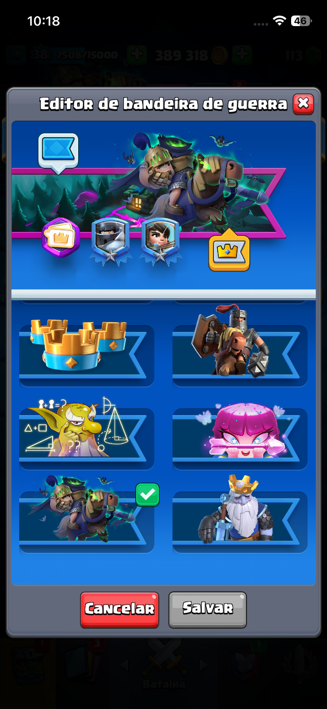 CONTA CLASH 7MIL TROFÉUS