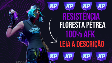 ⚡PROMOÇÃO RESISTÊNCIA FLORESTA PÉTREA 100% AFK FORTNITE SALVE O MUNDO + BRINDE⚡