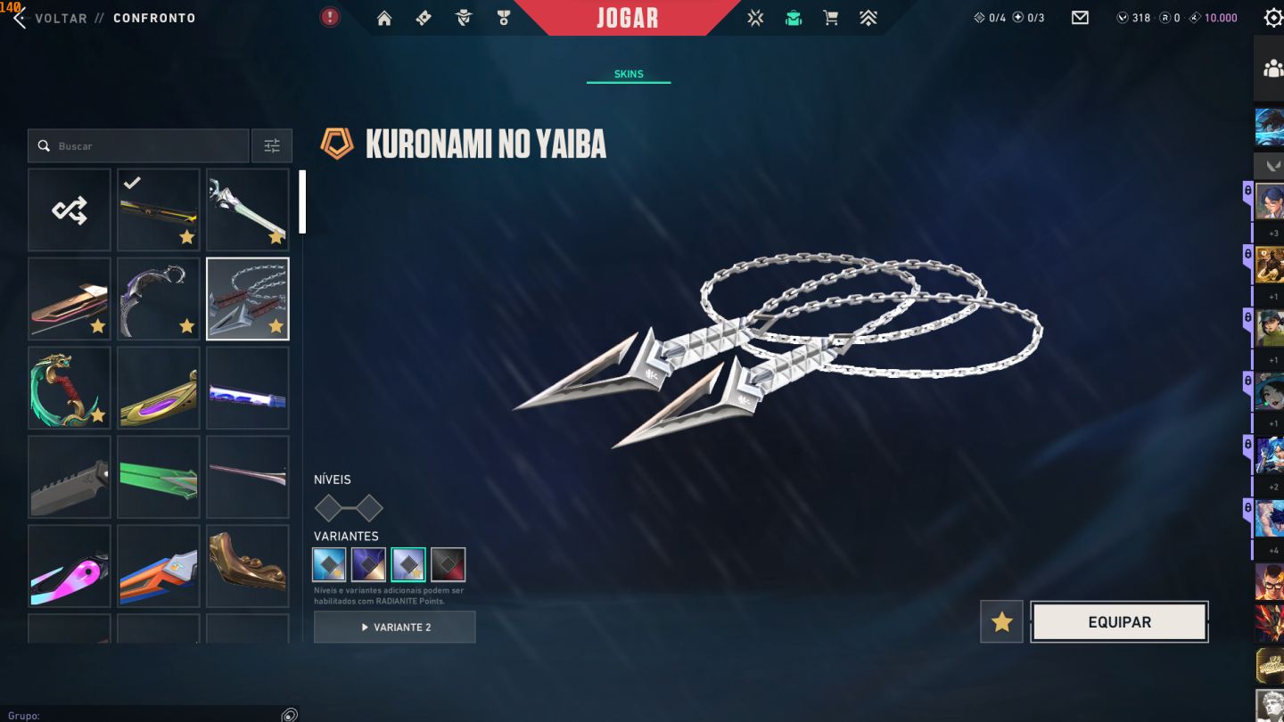 Conta Muito Rara 4600 Gastos 164 skins - As melhores skins, kuronami, champions