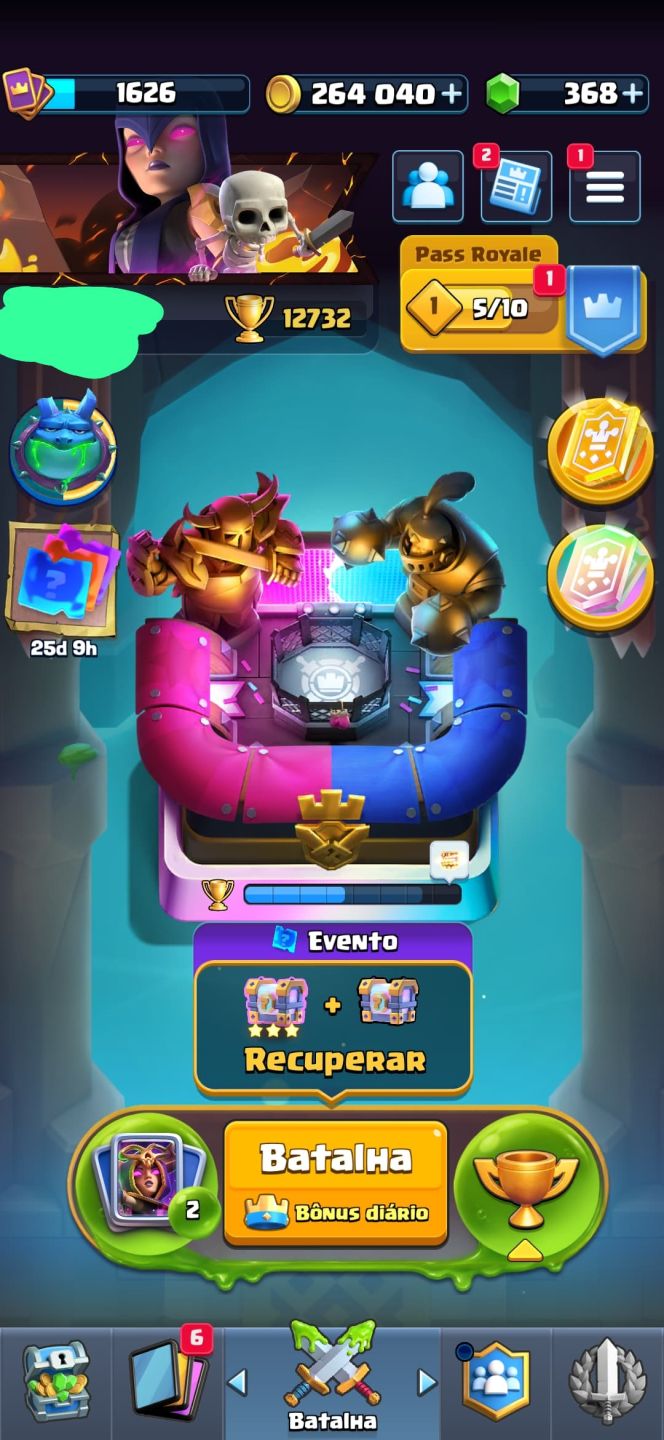 CONTA CLASH ROYALE | TODAS AS CARTAS | VÁRIAS CARTAS NÍVEL ALTO | 12.732 TROFÉUS