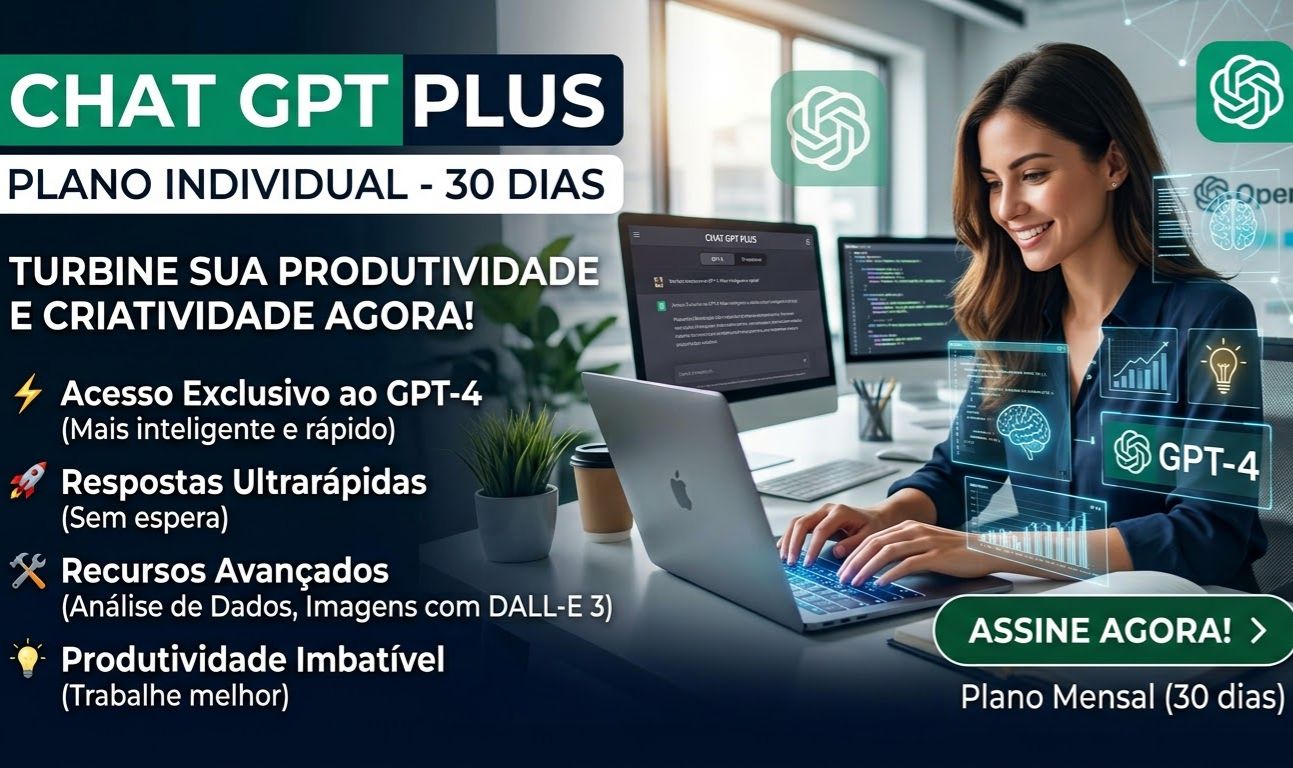 ChatGPT PLUS 30 DIAS