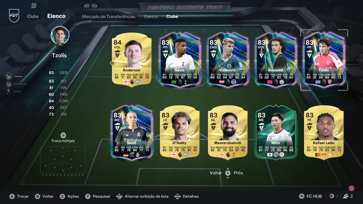 EA FC 27 CONTA SUPER META- PATO, OKOCHA E HANSSEM - ULTIMATE PLUS - STEAM