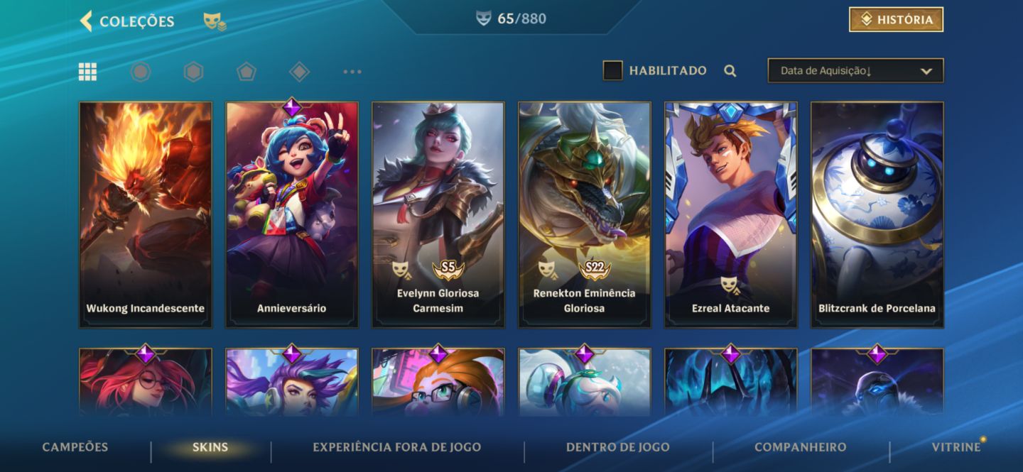 Conta Wild Rift Mestre 3