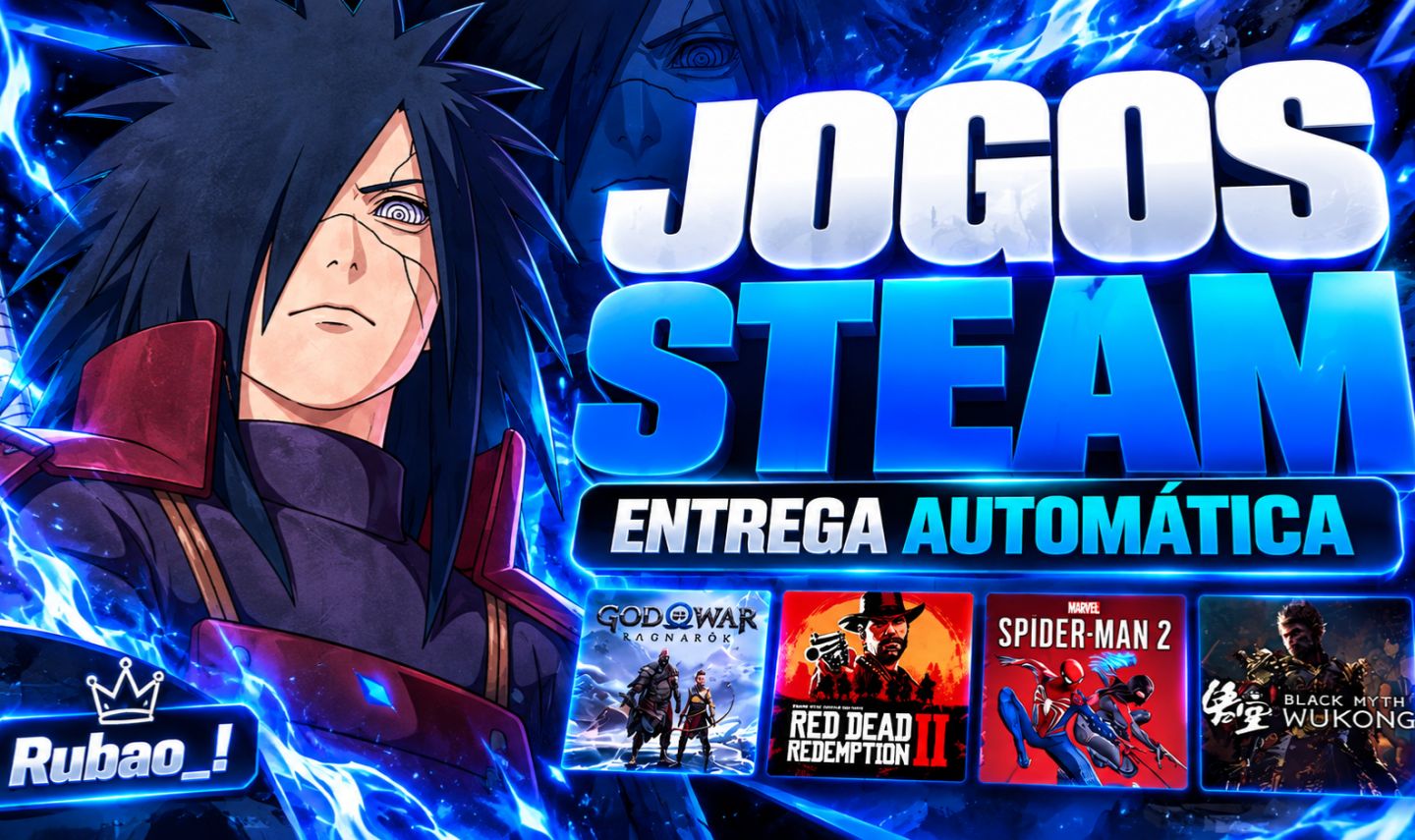 JOGOS LANÇAMENTOS | CONTAS STEAM OFFLINE PC [ENTREGA AUTOMÁTICA] - GTA V E RED2