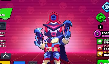 Conta de brawl stars com colt robô corvo phoenix