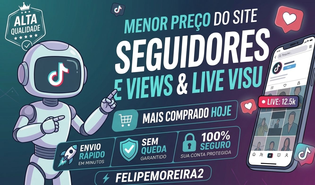 TIKTOK | SEGUIDORES + CURTIDAS + VIEWS | ENVIO RÁPIDO + GARANTIA 7 DIAS
