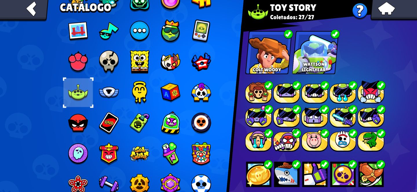 Conta BRAWL STAR RARÍSSIMA.
