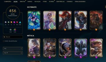 Conta League of Legends Prata IV full champs