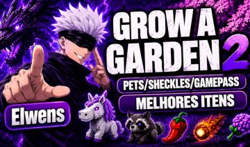GROW A GARDEN 2 / ÍTENS / PETS / SHECKLES / BLACK DRAGONS BREATH E MAIS