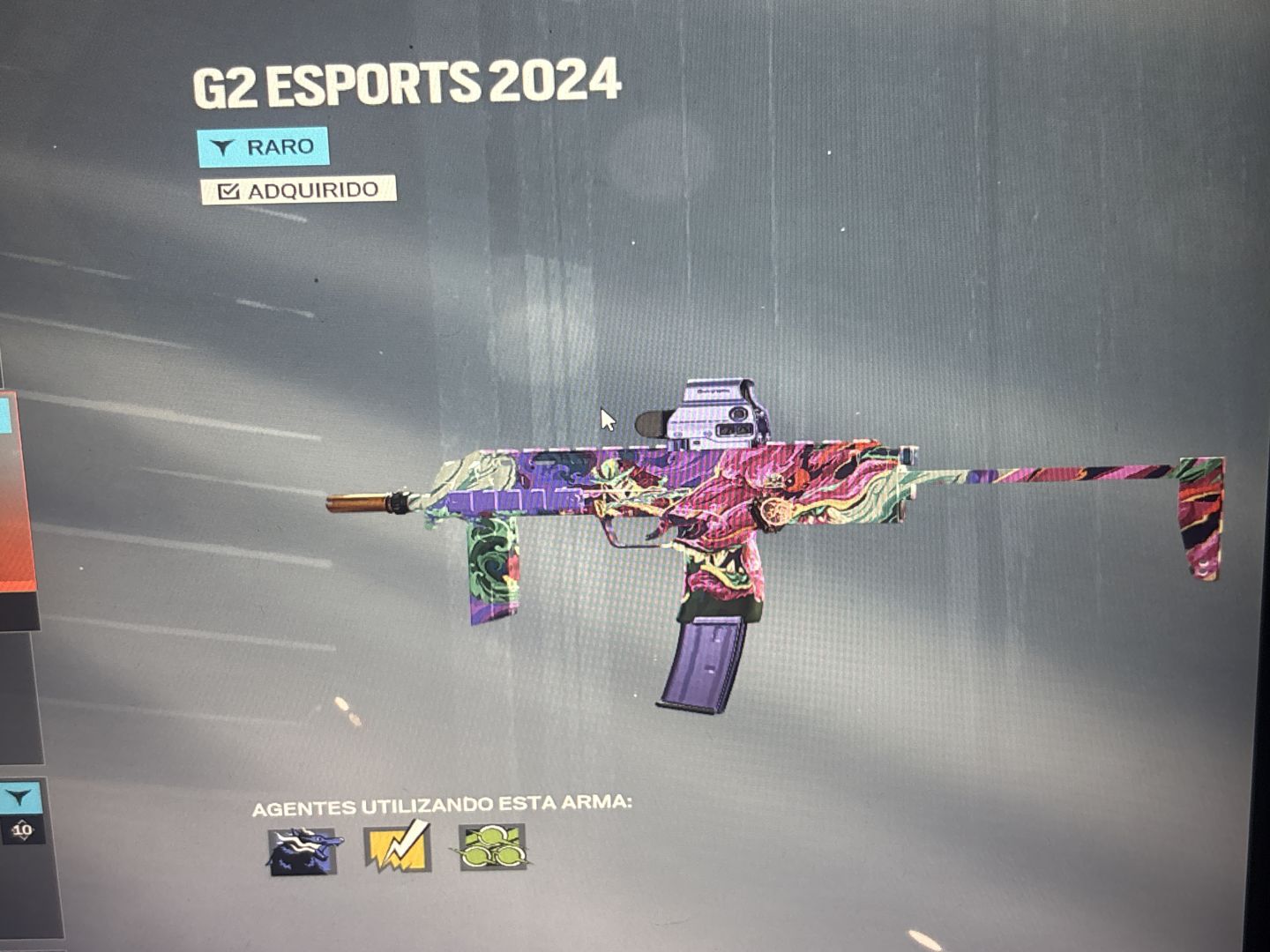 Conta high level rainbow six